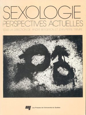 cover image of Sexologie : perspectives actuelles